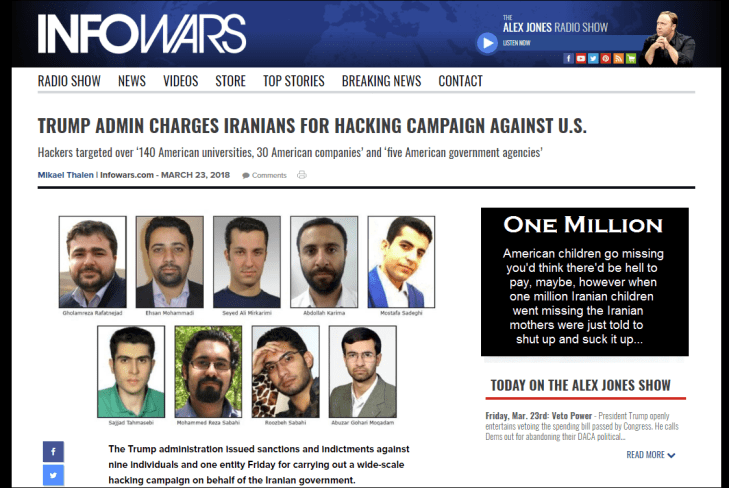 0001000 ~ The Iranian issue FP