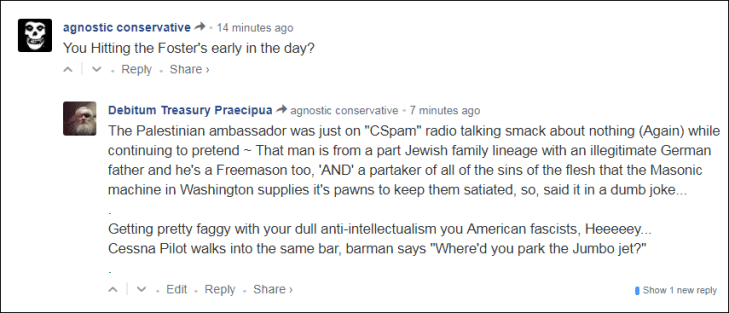 0004000 Gay fascist Palestinian Ambassador explanation