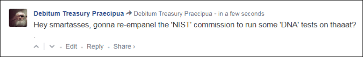 0004000 KAOS in a 'NIST' Commission DNA database