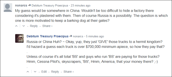 0007000 NK ICMB US A-Grade bullshit ~ Money for trucks