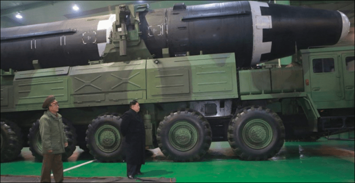 0007005 NK ICMB US bullshit ~ Kim rocketman