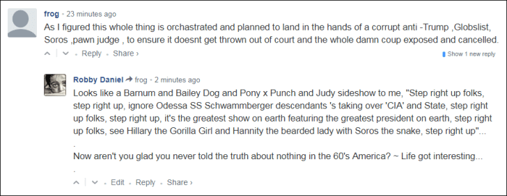 00012000 Effete Orwellian fascism ~ The Barnum and Bailey show