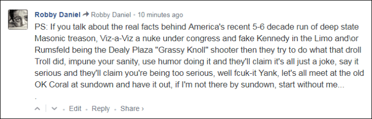 0007000 Effete Orwellian fascism ~ The OK Coral shootout