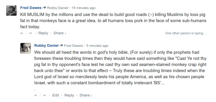 A humourous response