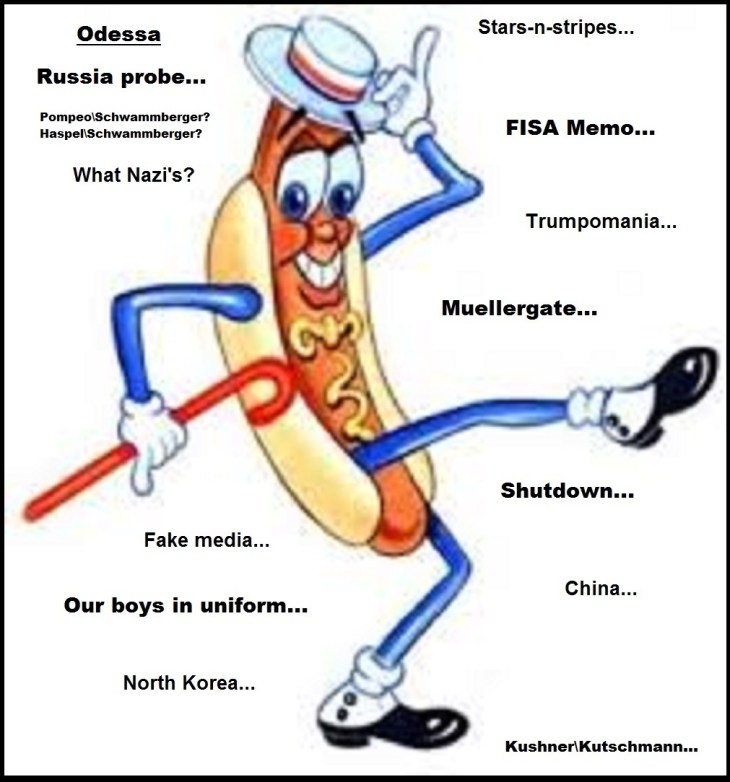 Dancing Weiner patriotism Odessa