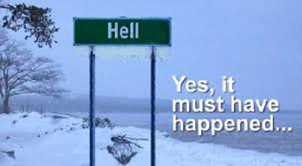 Hell freezes over 600