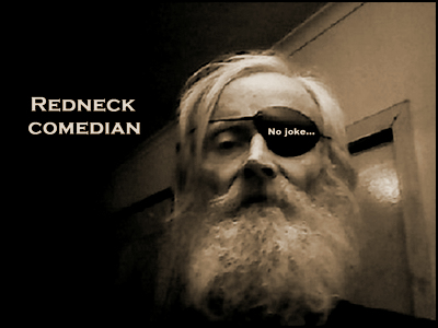 Redneck comedian Sepia 400