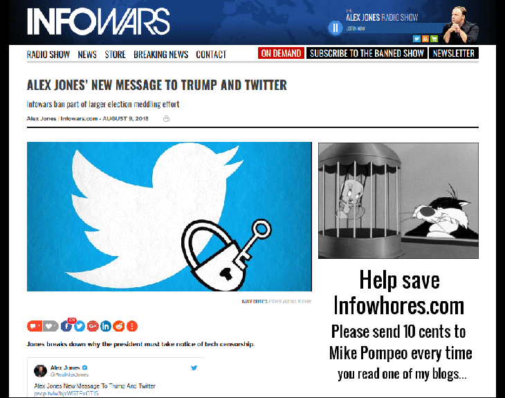 Infowhores Tweety Pie FP