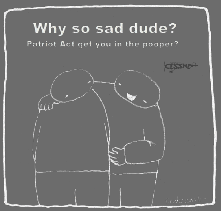 Patriopt Act pooper Cessna 760