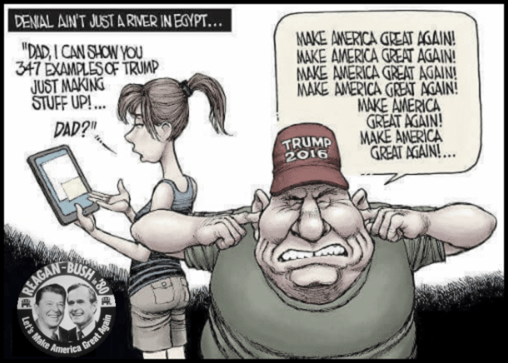 Reagan Bush Trump MAGA