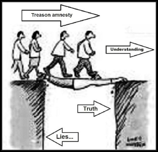 Amnesty lies treason 600
