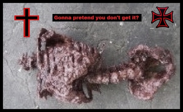 Gonna pretend ~ RED CROSSES ~ Body cadaver possum butchered 600