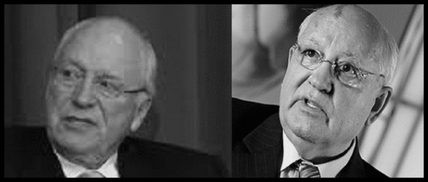 Cheney and Gorbechev
