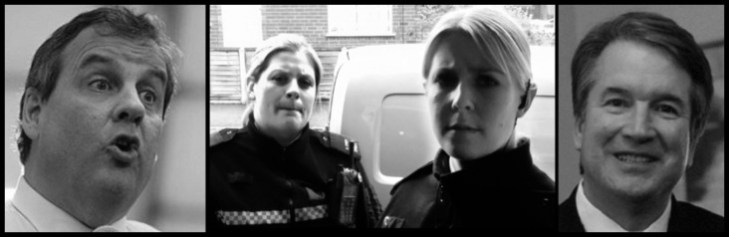 Christie x 2 Pommy coppers and Kavanaugh LARGE