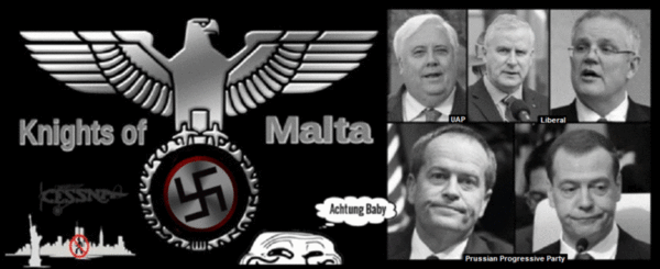Australian Election Nazi's 101 Knight of Malta 600
