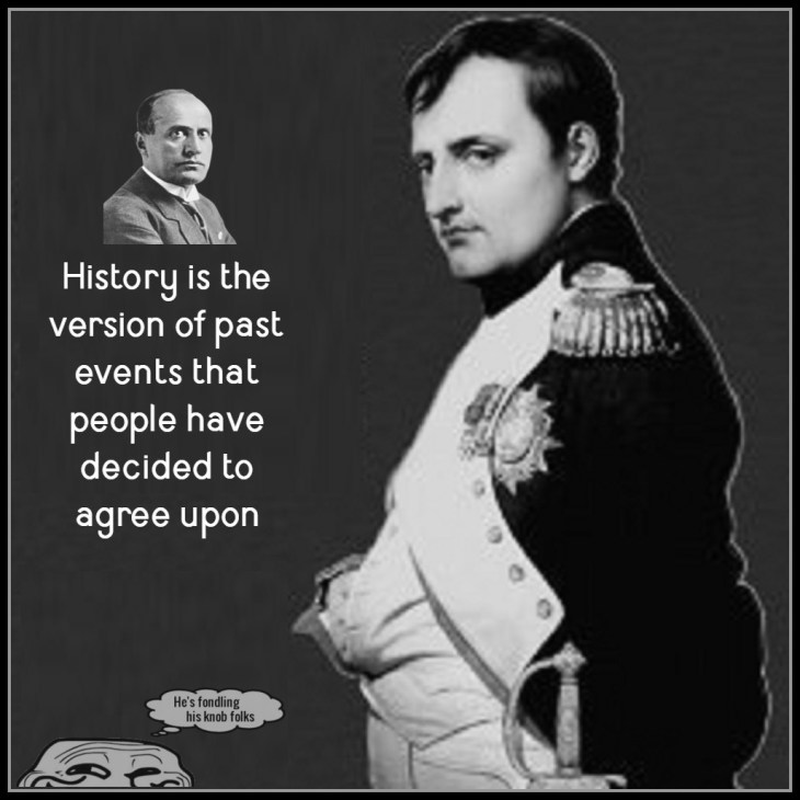 Napoleon short dead dude HISTORY