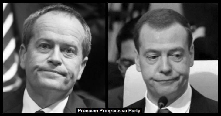 Shorten and Medvedev Prussian Progressive Party