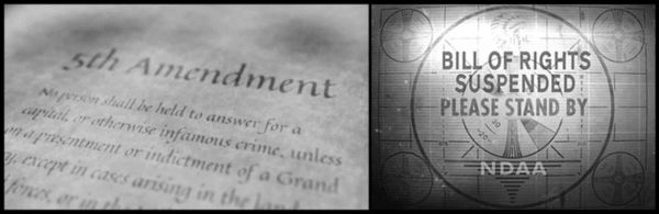 Bill of rights 5th Amendment 600