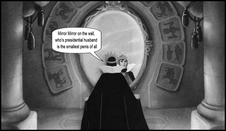 Melania Witch mirror mirror large