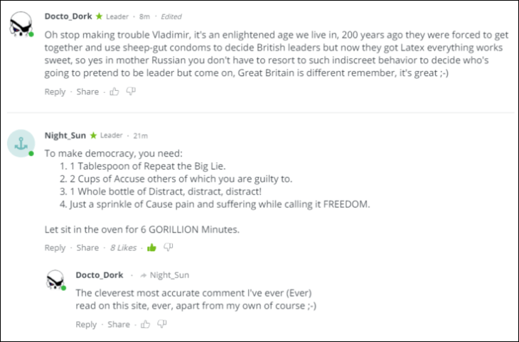 RT Comments disappear