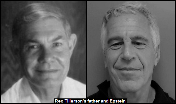 REX TILLERSON'S FATHER and EPSTEIN 600