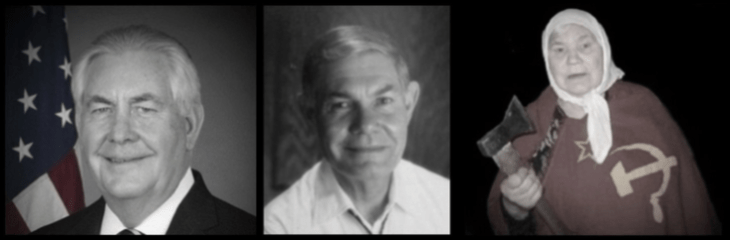 Rex Bob Tillerson Russian lady