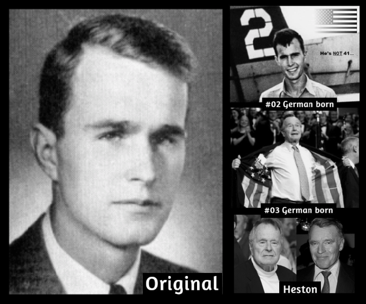 Bush's, heaps of Bush's ORIGINAL 02 + 03 and Heston LARGE