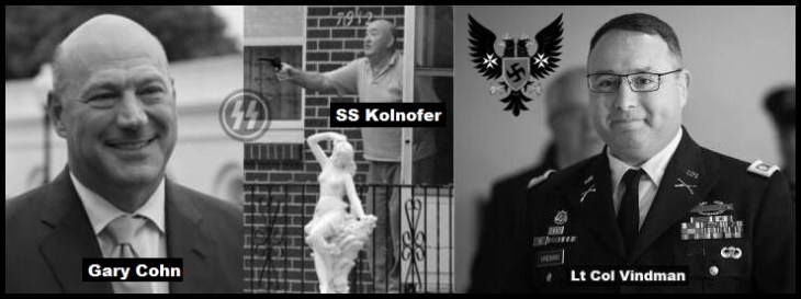 Cohn Koln and Kolnofer Michael SS Vindman + Prussian Eagle Swastika