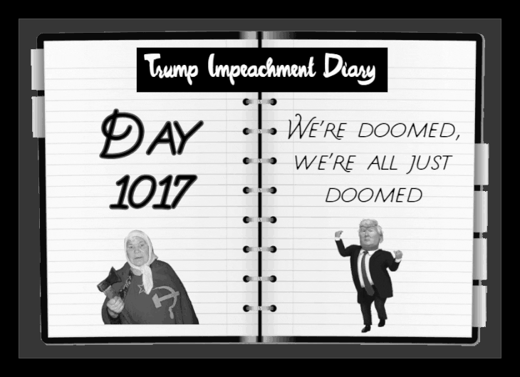 Trump impeachment diaries&nbsp;Pt3…