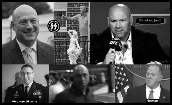 Vindman Faux Rogan and Homan Nazis