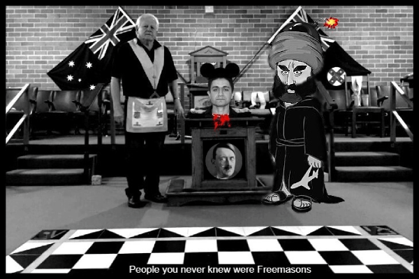Masonic LOdge Mickey Mouse Atta Hitler people you never knew were Freemasons 600