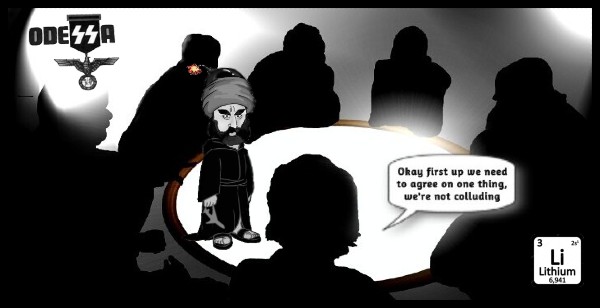 NOT COLLUDING Agreement Odessa LITHIUM 600