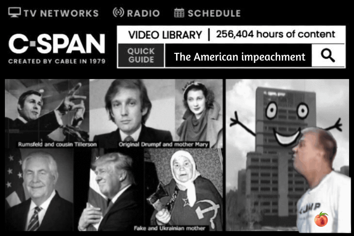 CSpam 730 the American Impeachment DAVE TRUMP and family WTC lb