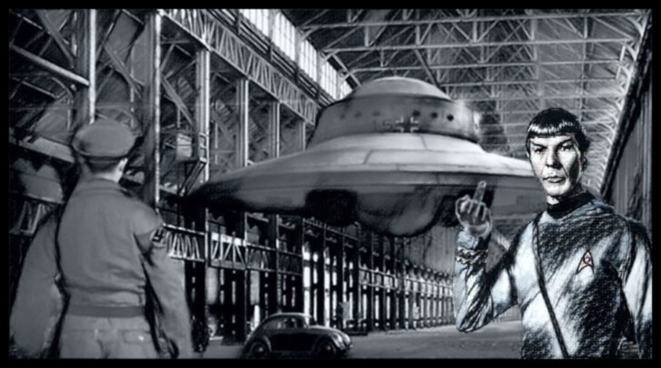 Nazi Foo Fighter better quality SPOCK RE-editED