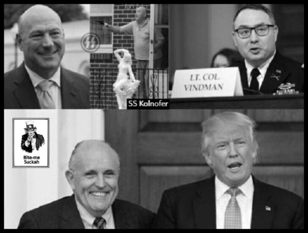 cohn-kolnofer-ss-vindman-giuliani-faux-trump-600