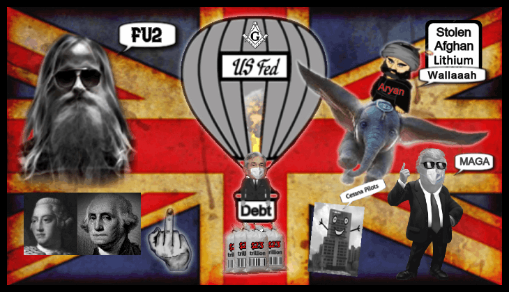 British Flag Union Jack old 710 Robby King George FU2 EDIT 730 Trump mask10