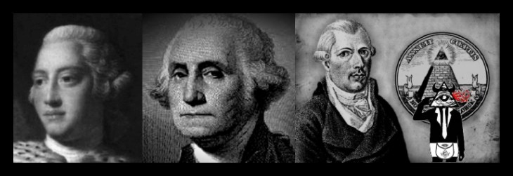 KING GEORGE WASHINGTON Weishaupt 770 x 20 BORDER maybe + PYRAMID EYE